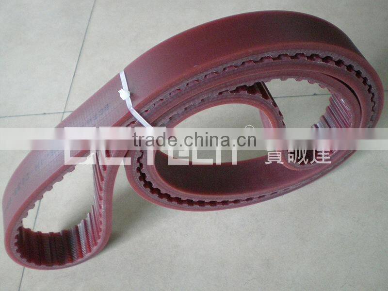 PU Timing Belt Coated With APL - Red Belt Type