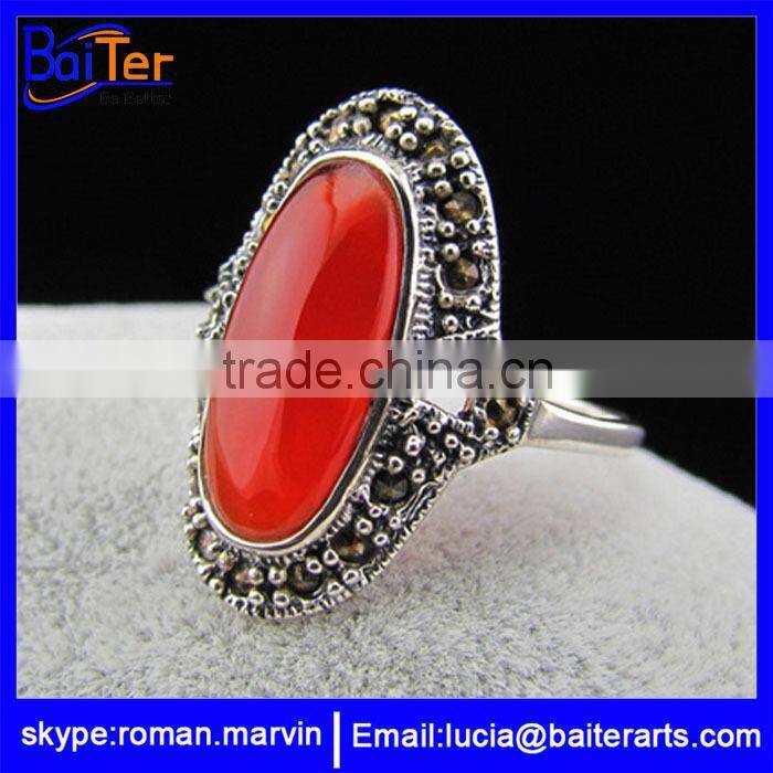 wholesale s925 wide silver ring