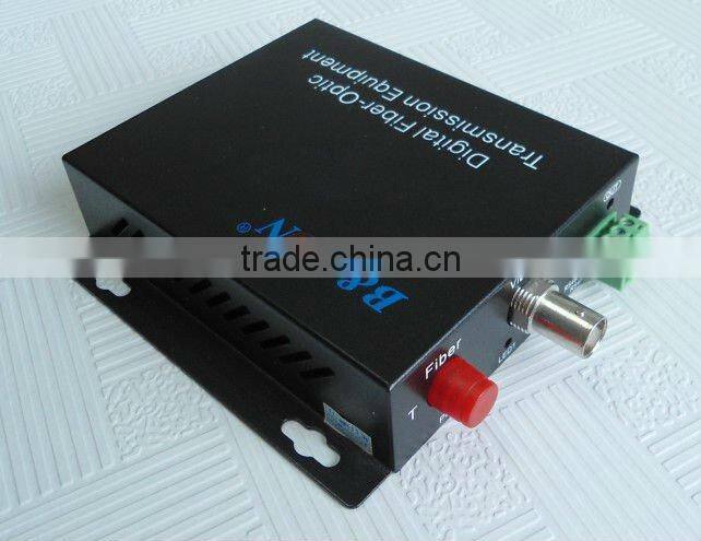 RS232 Optic Fiber Video Transmitter/Receiver