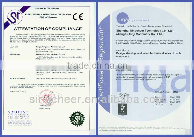 High Speed Extrusion Line_Automotive wire _dual coiler