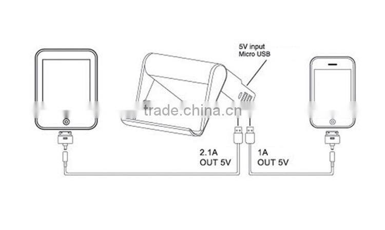 HOt 10400mah power bank with stand for mobile phone