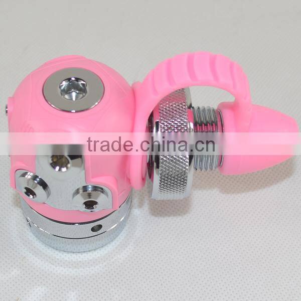 Pink Scuba diving tools port first stage regulator manufacturer