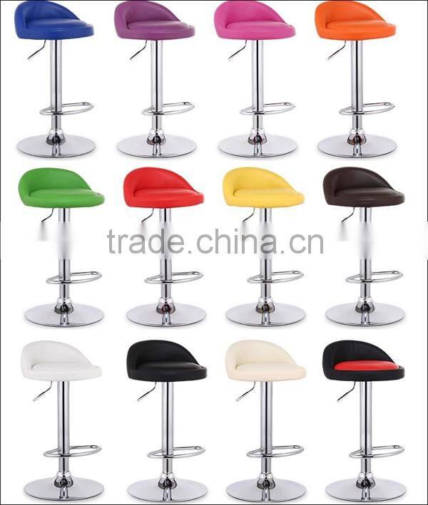 Comfortable elegant red bedroom swivel leather leisure chair