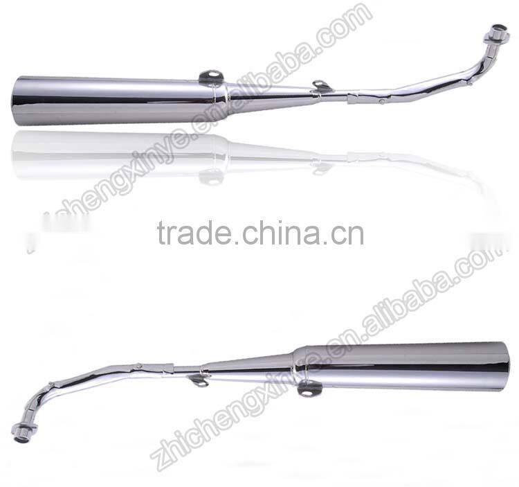 High Performance Motorcycle Exhaust Muffler Welded Pipe QW-100CC