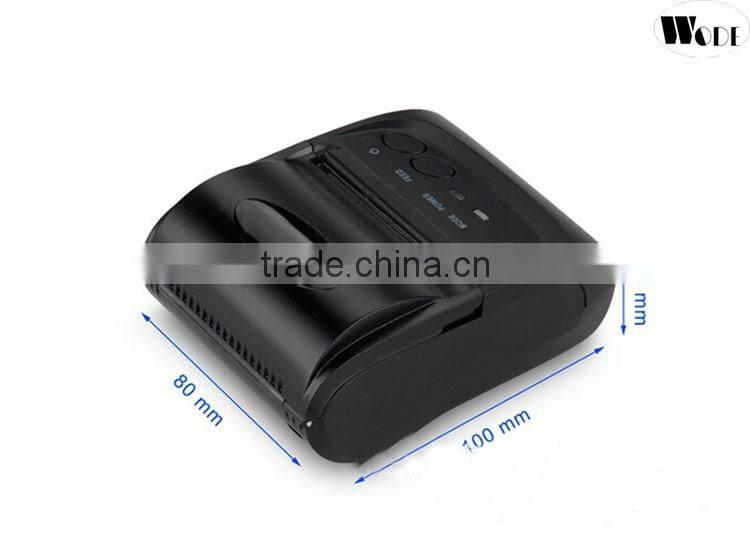 Cheap price 58mm mini mobile bluetooth thermal printer for Android and IOS