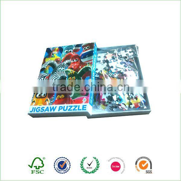 Custom made cardboard 3d puzzle animal