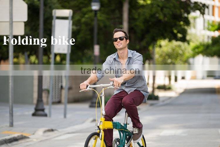 2016 8 Speeds Aluminum Alloy folding bike/ 20 inch excellent folding bike/Folding outdoor bicycle Light weight(PW-FD20504)