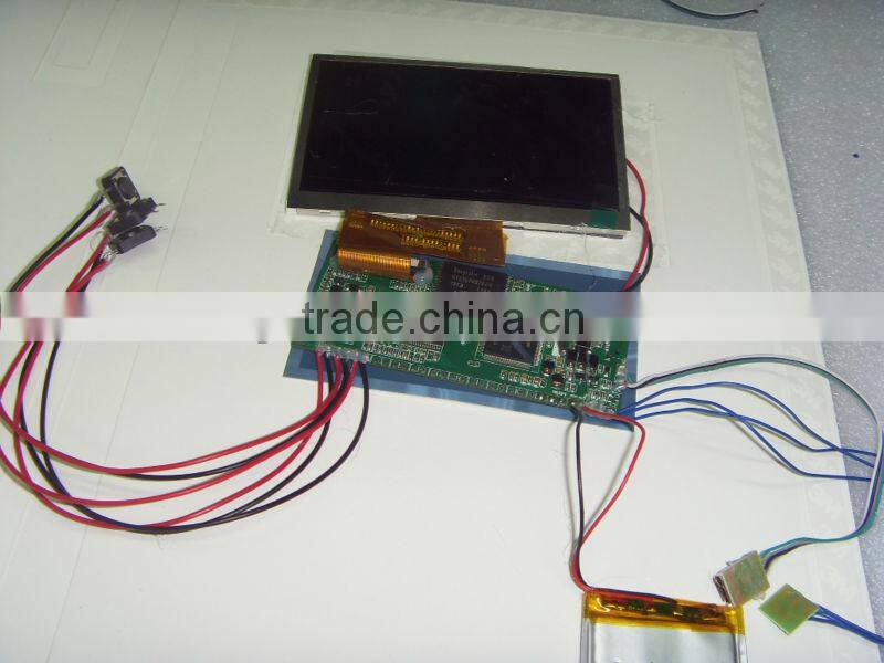 4.3inch video recording module for greeting cards, video greeting module