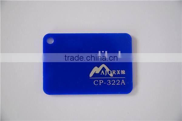 Glossy acrylic sheet cast colored acrylic panel