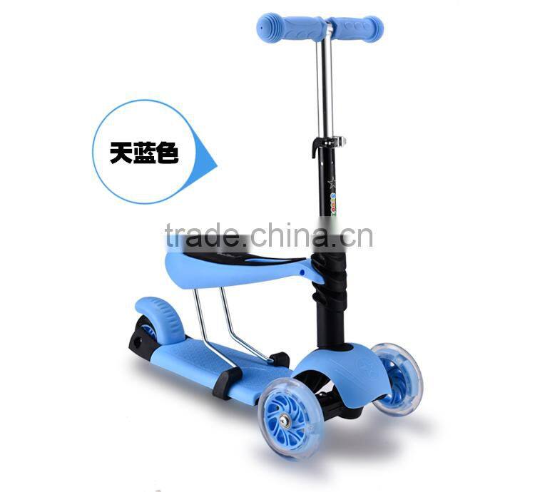 Mini Micro scooter 3 in 1 scooter with seat