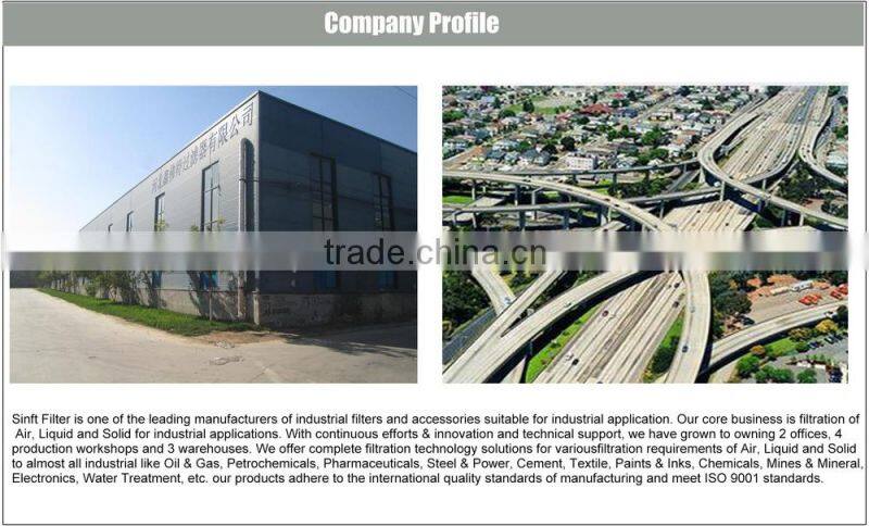 High quality Replacement TAISEIKOGYO filter element