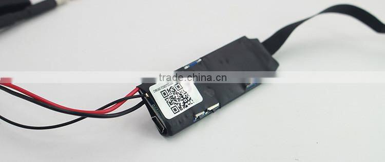 2700mAh long working time 1080P/720P/480P flexible hidden video camera