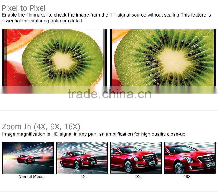 Small and portable 5.5 inch tft display high resolution 1920x1080 on-camera field screen full hd dslr lcd monitor