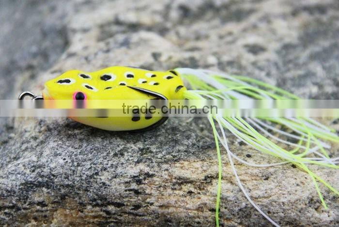 High Quality Vavious Colors Frog Lure Soft Fishing Lure