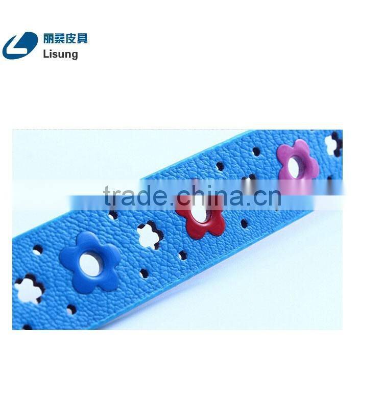 Cute Candy Color Beaty Fake Leather Cool Kids Belt