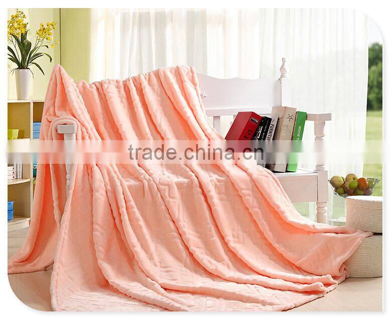Fashion coral fleece blanket fabric