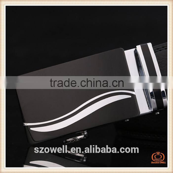 men and women leather belt for genuine leather blank fashion buckle belts