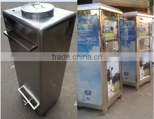 Full Automatic Fresh Milk Vending Machine/ Milk Dispenser Machine For 150L/Milk Atm IC Card And Coins Acceptor