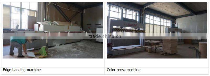 Bright color modern kitchen cabinets, wooden sideboard