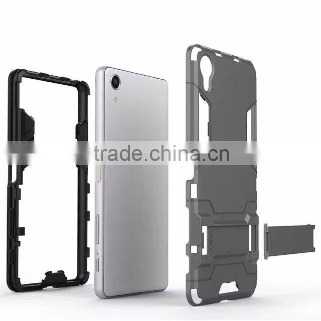 Samco Hybrid TPU PC Kiskctand Phone Case for Sony Xperia X Performance Case