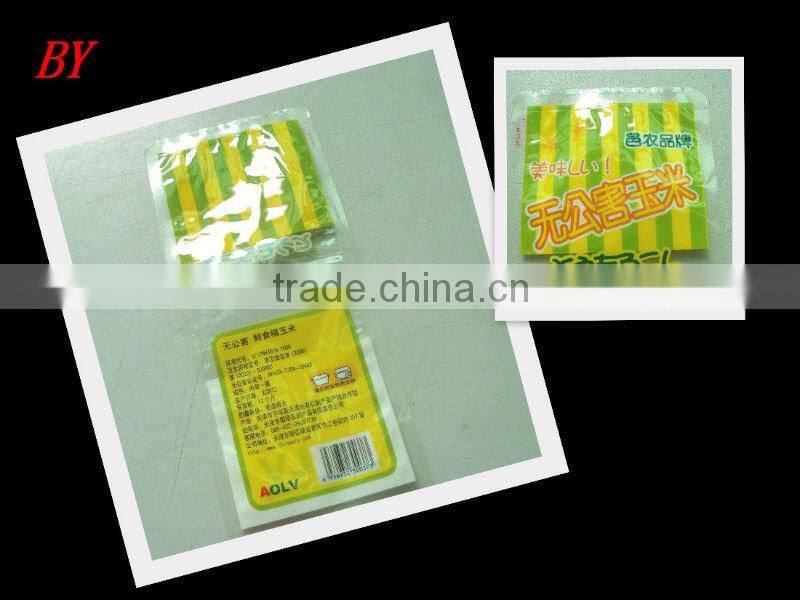 High quality boiling resistance food plastic packaging bag for corn
