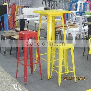 Metal industrial armrest Chair