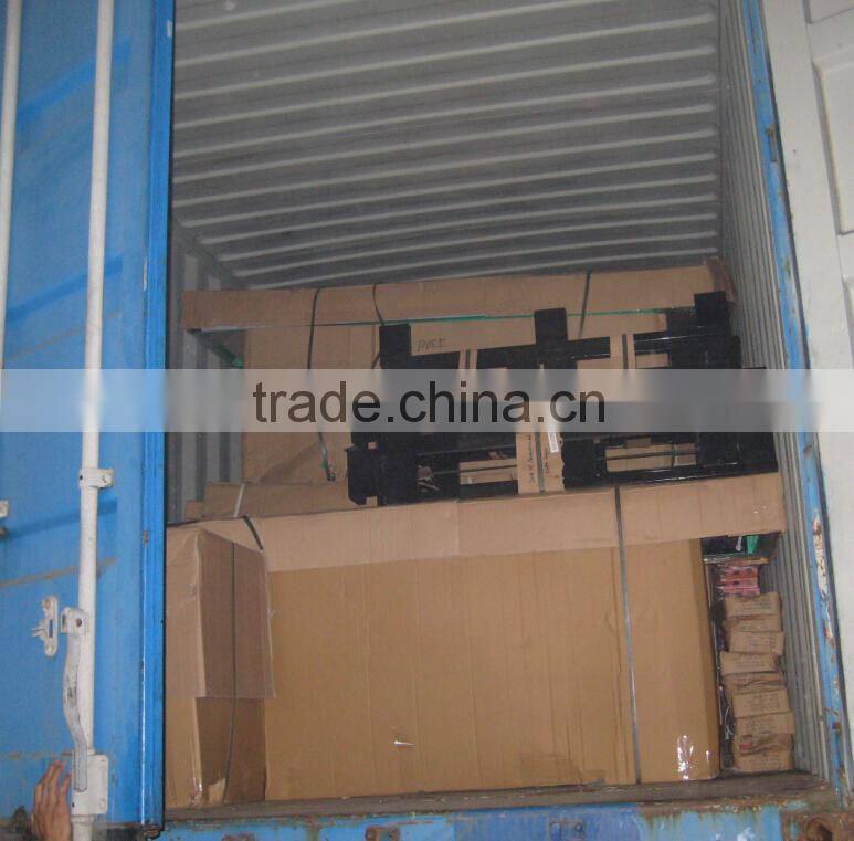 Hot sell good cheap blue color supermarket checkout counter with conveyor belt (YB-H08)