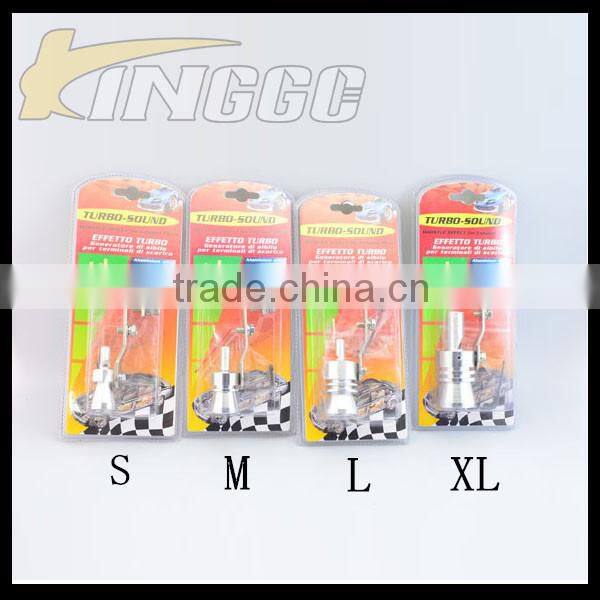 S/M/L/XL Exhaust Whistle Racing Universal Aluminum Turbo Sound