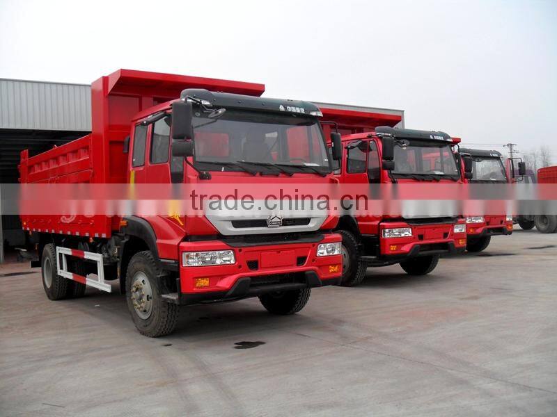 4X2 8CBM dump truck , tipper truck for sale SINO HOWO Yellow River