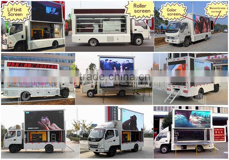 Manual transmission type and new condition left hand drive trailer truck led display distribution price