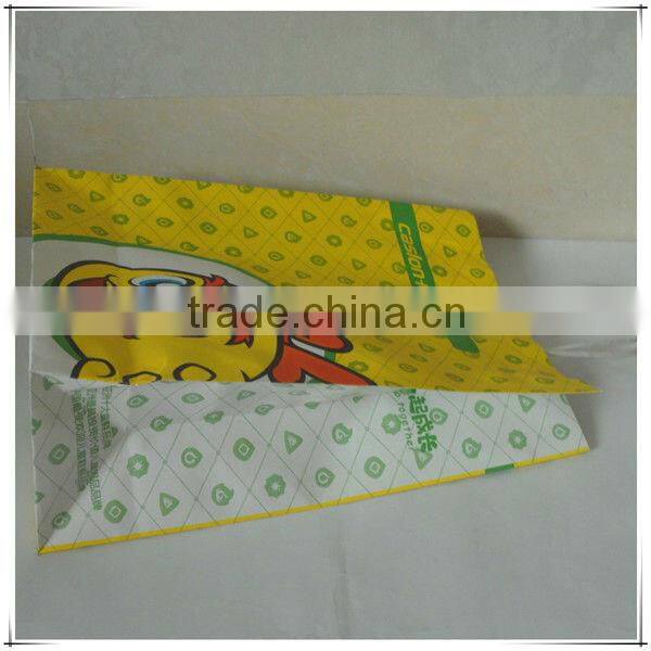 Factory direct supply cheap and good yellow paper carrier bag manufactured by factory T&L