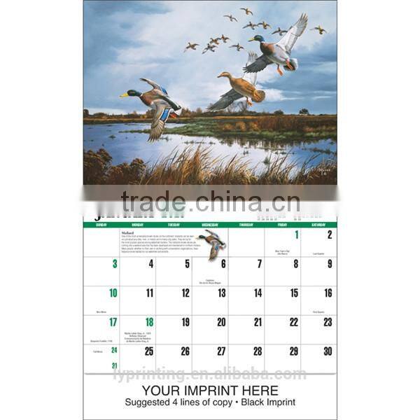 Customized table calendar/desk calendar/wall calendar printing
