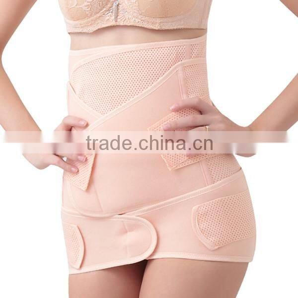 3 in 1 Set Breathable Postpartum pelvic support body building belt after pregnancy