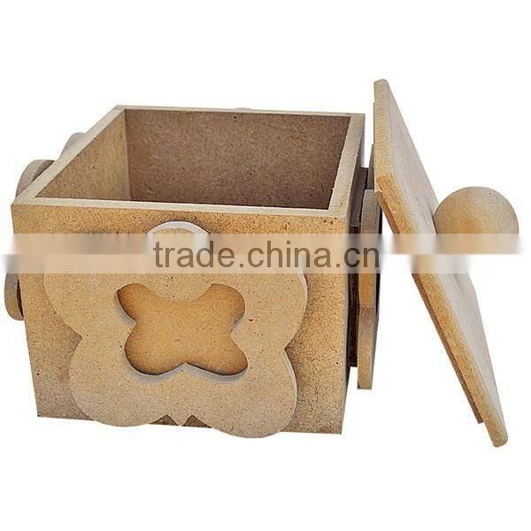 Small storage box wooden storage box