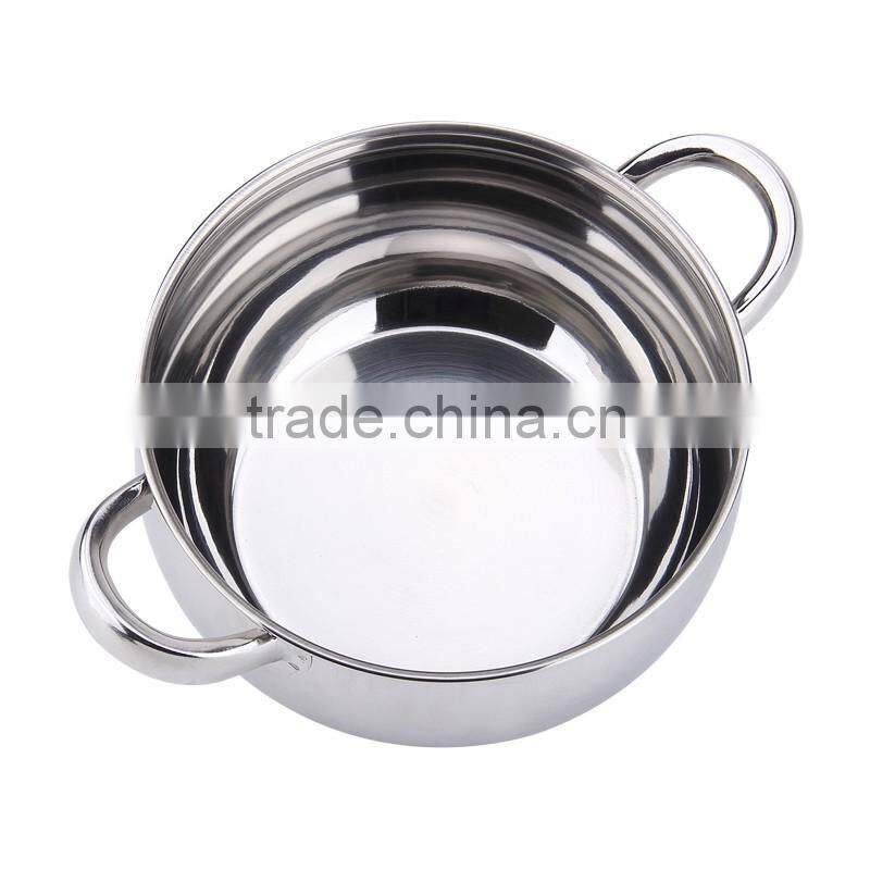 fashion double bottom stainless steel soup pot & stock pot