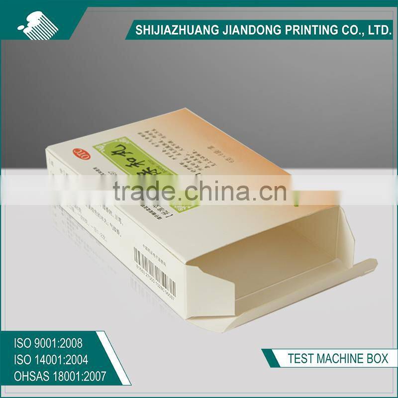 offset printing pill case paper packing box