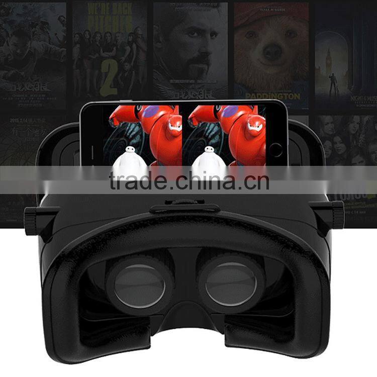 Cardboard Virtual Reality VR BOX VR shinecon 3D glasses For sale with factory price