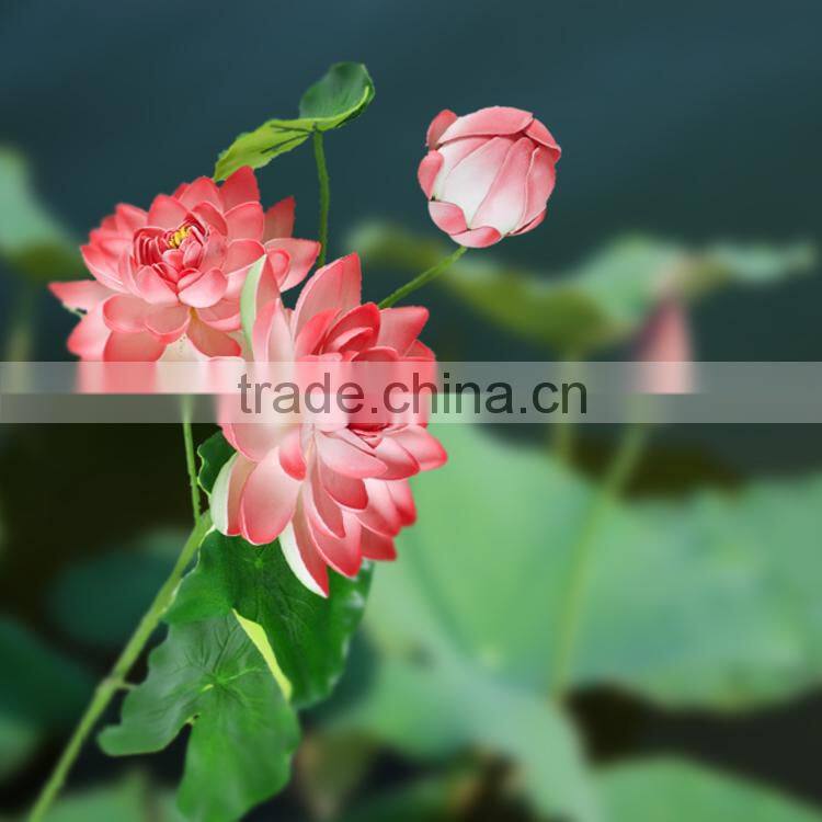 PU artificial flower single stem lily flower