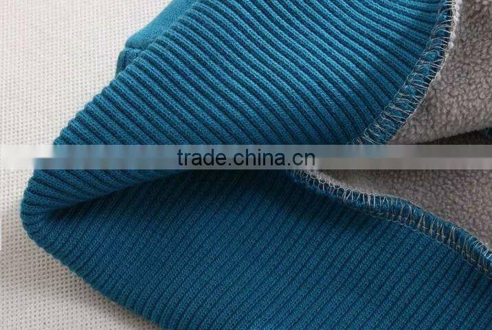 Blend knitting splice printing sweater professional hoodies