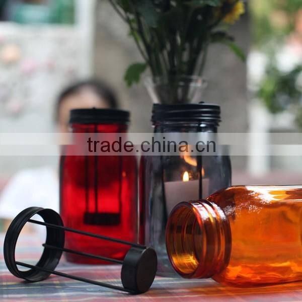 manufacture convenient bulk glass candle holder for centerpieces