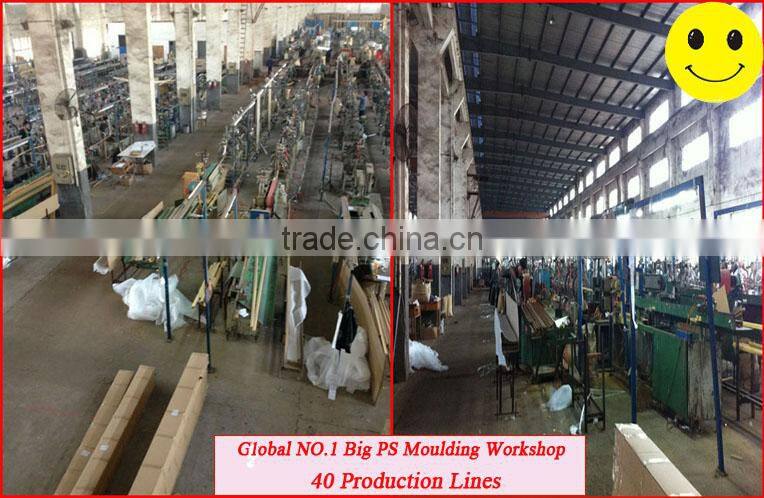 plastic interior decorative moulding/polystyrene architectural foam moulding