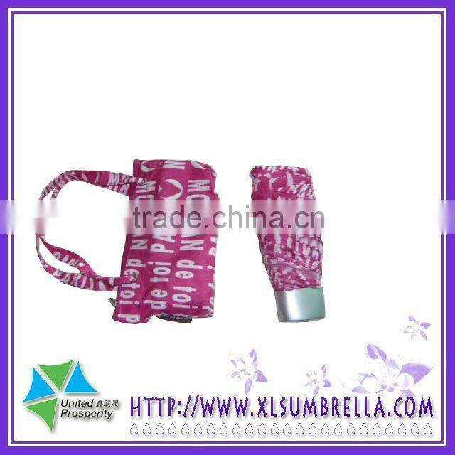 Parasol Super Mini 5 Folding Promotional Umbrella