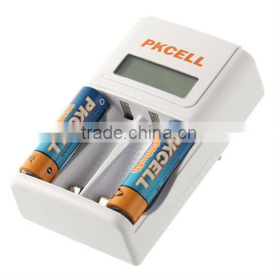 4 slot AA/AAA NI-MH smart battery charger ,Fast Charge battery charger