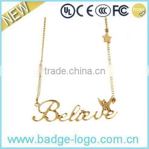 custom fashion womens necklace