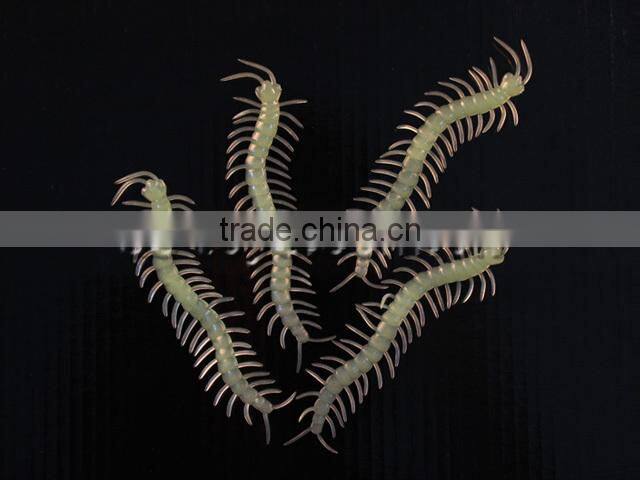 Halloween party items tricky toys luminous plastic centipede toys