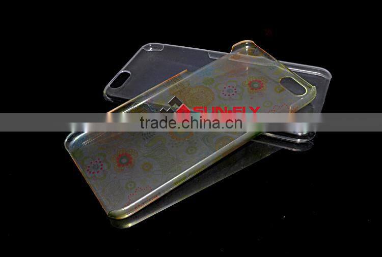 Sublimation 3d case transparent for iphone case customize phone case for iPhone 6 plus