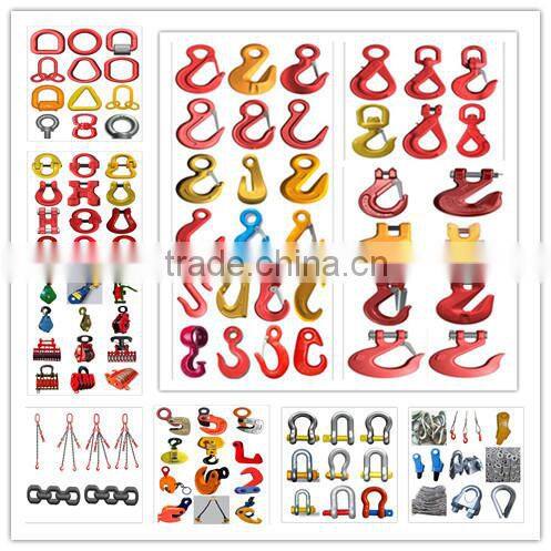 drop forged hardware alloy steel/carbon steel lifting hoist 80G omega link