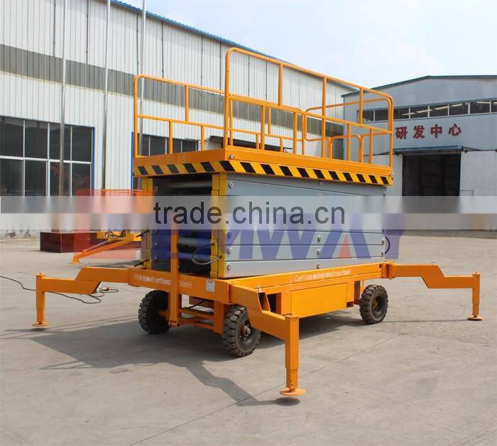 Best sale mobile scissor lift platform hydraulic mobile scissor lifter