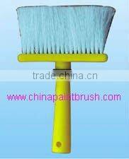 wall brush with wooden handle