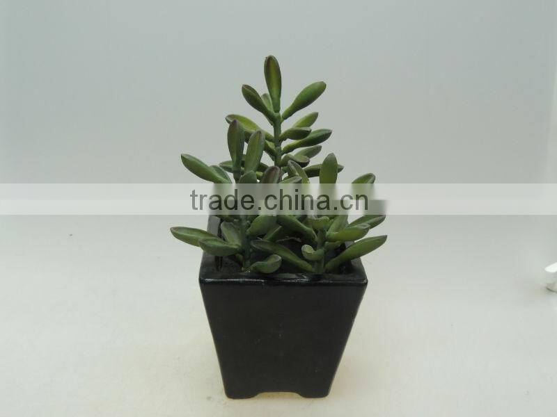 Artificial potted flower plants for home decorating